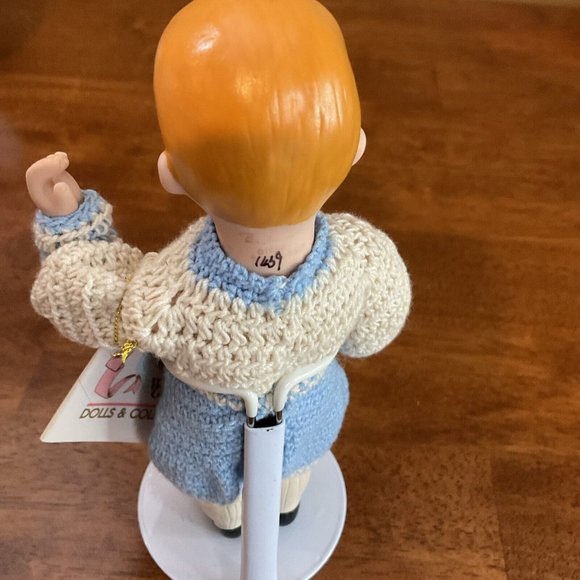 Patricia Loveless Miniature Porcelain Doll 'Buster' - Picture 7 of 8